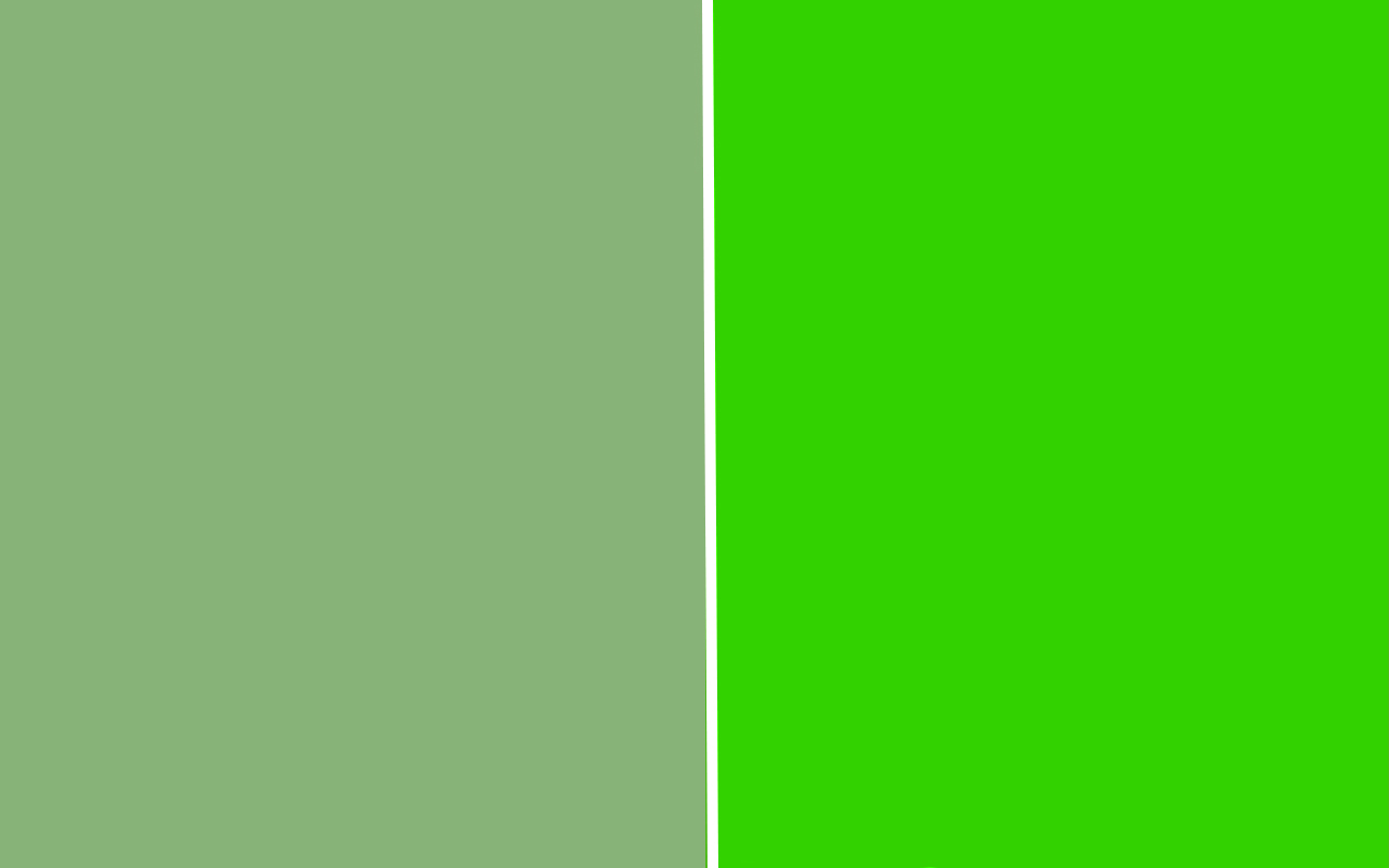 comparing sage green and kelly green